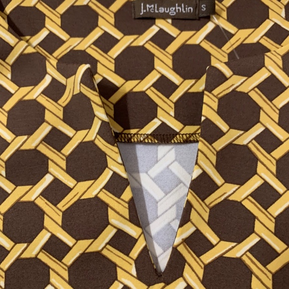 J. McLaughlin Cane Print Dress - Picture 3 of 7